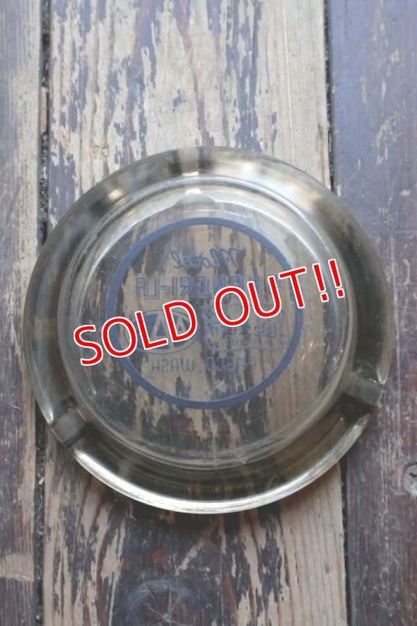 画像5: dp-260204-60 Motel SHANGRI-LA VINTAGE GLASS ASHTRAY