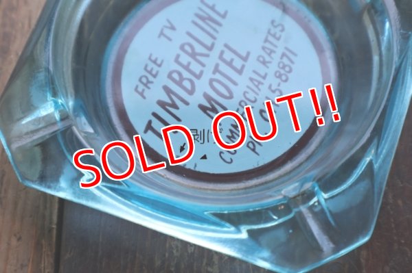 画像4: dp-260204-60 TIMBERLINE MOTEL VINTAGE GLASS ASHTRAY