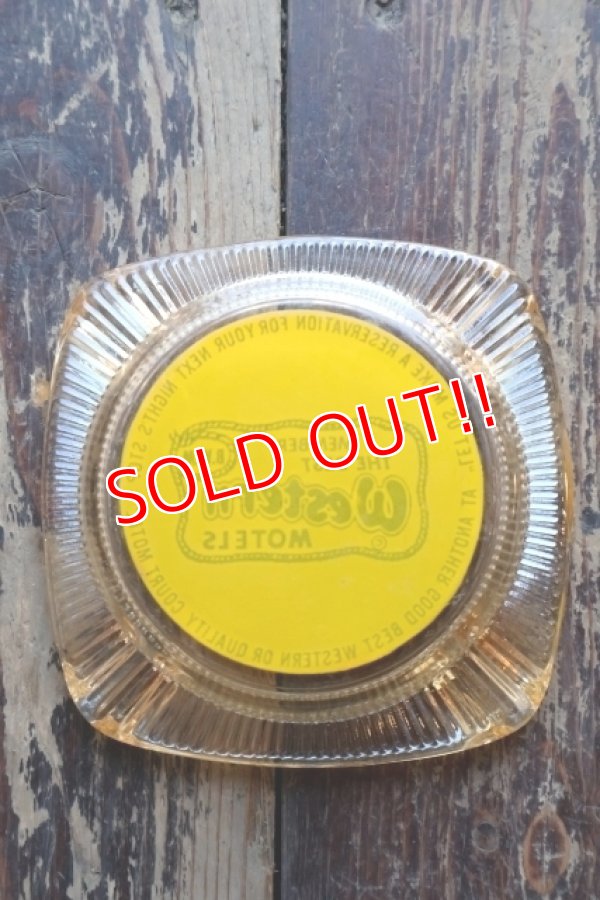 画像4: dp-260204-60 THE BEST Western MOTELS VINTAGE GLASS ASHTRAY