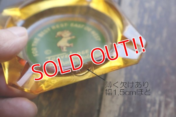 画像3: dp-260204-60 TRAVELODGE VINTAGE GLASS ASHTRAY