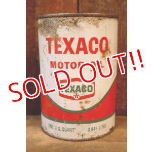 画像: dp-260204-109 TEXACO / MOTOR OIL ONE U.S. QUART CAN