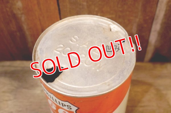 画像6: dp-260204-85 PHILLIPS 66 / SIXTY-SIX ONE U.S. QUART CAN