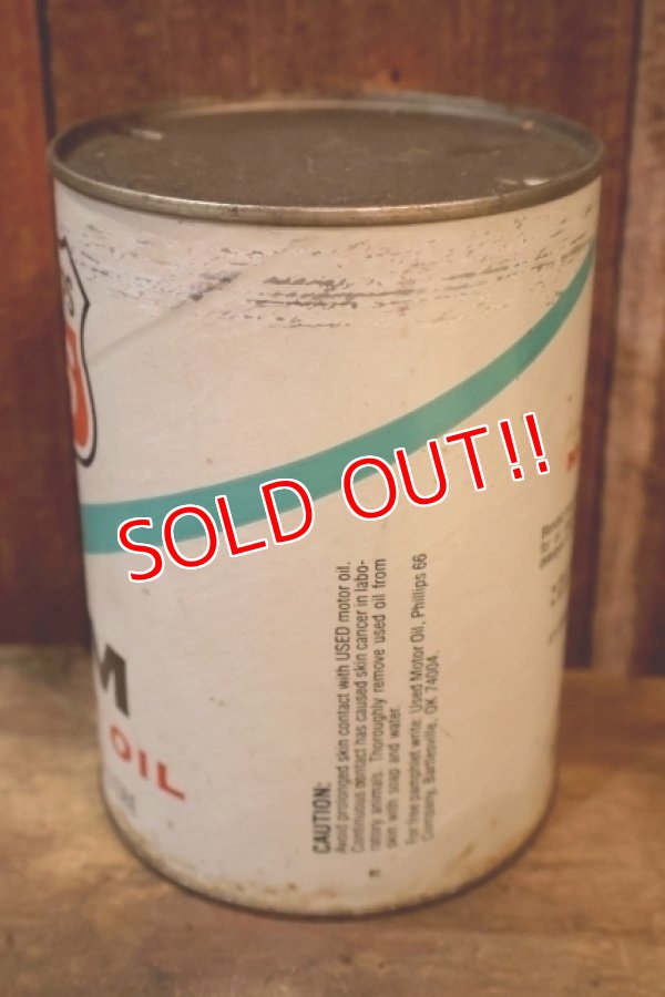 画像4: dp-260204-89 DU PONT / PHILLIPS 66 / MM MOTOR OIL ONE U.S. QUART CAN