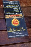 画像2: dp-260204-120 THE H.D. LEE MERCANTILE CO. 1930's-1940's  Match Book