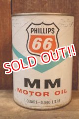 画像: dp-260204-89 DU PONT / PHILLIPS 66 / MM MOTOR OIL ONE U.S. QUART CAN