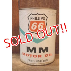 画像: dp-260204-89 DU PONT / PHILLIPS 66 / MM MOTOR OIL ONE U.S. QUART CAN