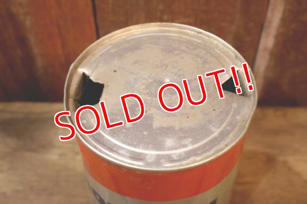 画像6: dp-260204-87 Mobil Mobiloil 1950's-1960's ONE U.S. QUART CAN