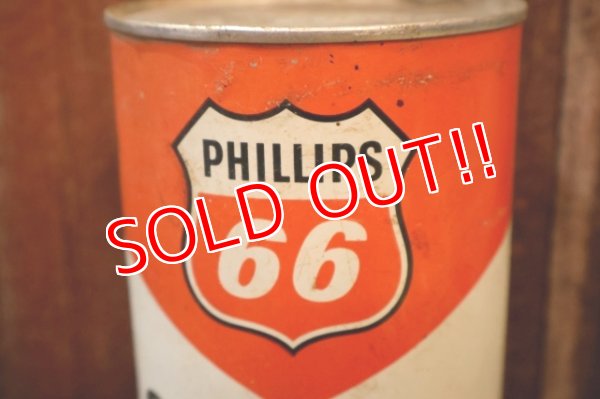 画像2: dp-260204-85 PHILLIPS 66 / SIXTY-SIX ONE U.S. QUART CAN