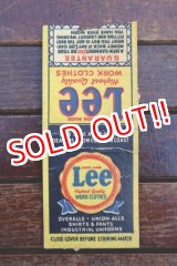 画像: dp-260204-120 Lee 1940's-1950's Match Book