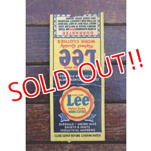 画像: dp-260204-120 Lee 1940's-1950's Match Book