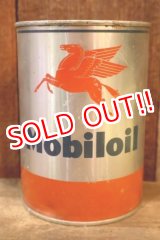 画像: dp-260204-87 Mobil Mobiloil 1950's-1960's ONE U.S. QUART CAN