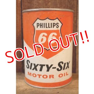 画像: dp-260204-85 PHILLIPS 66 / SIXTY-SIX ONE U.S. QUART CAN