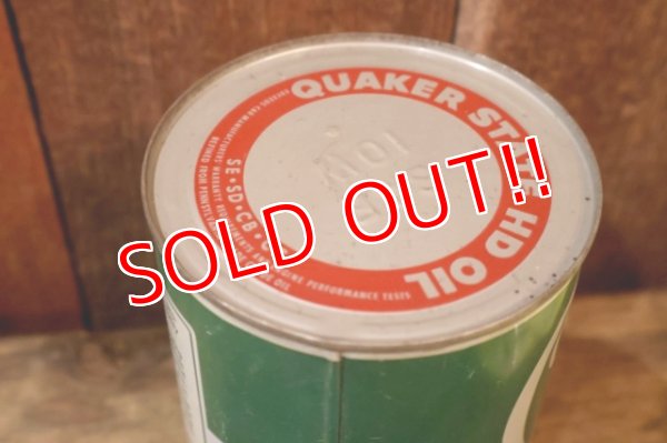 画像5: dp-260204-86 QUAKER STATE 1950's-1960's MOTOR OIL ONE U.S. QUART CAN