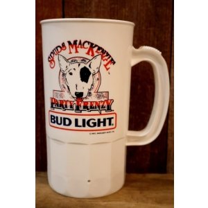 画像: ct-260204-10 BUD LIGHT 1987 SPUDS MACKENZIE Plastic Mug