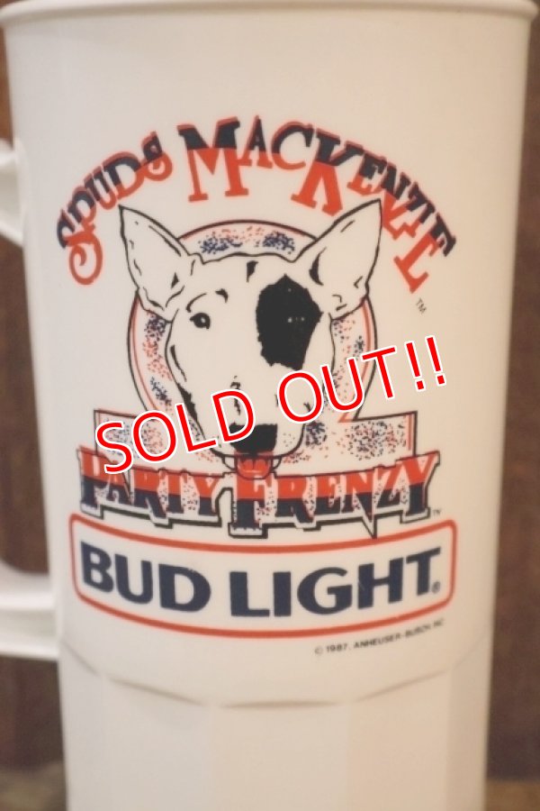 画像3: ct-260204-10 BUD LIGHT 1987 SPUDS MACKENZIE Plastic Mug