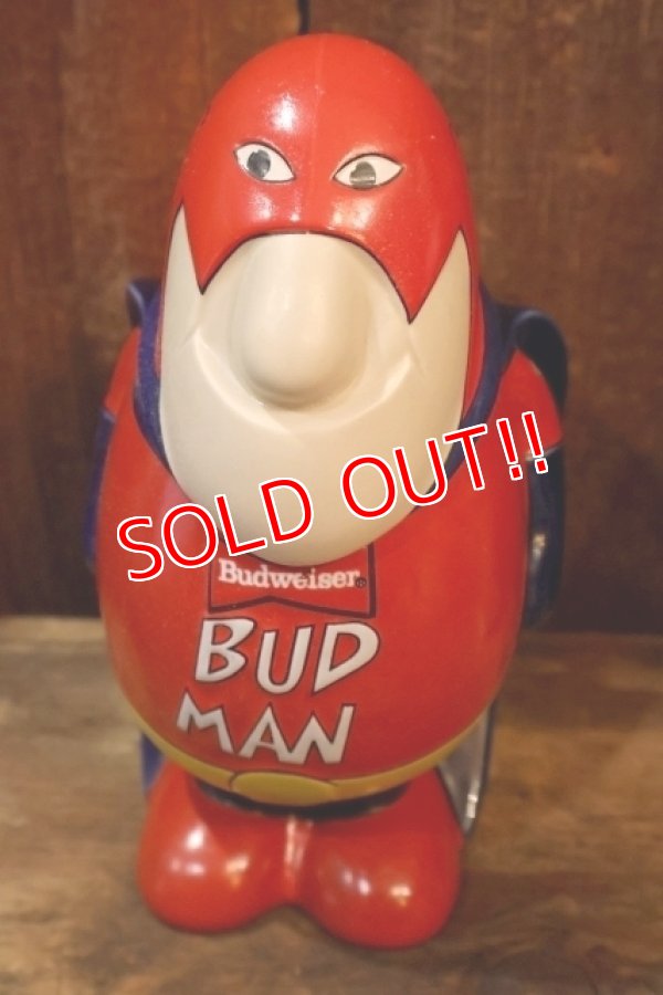 画像2: ct-260106-15 Budweiser / BUD MAN 1980's Ceramic Stein Beer Mug