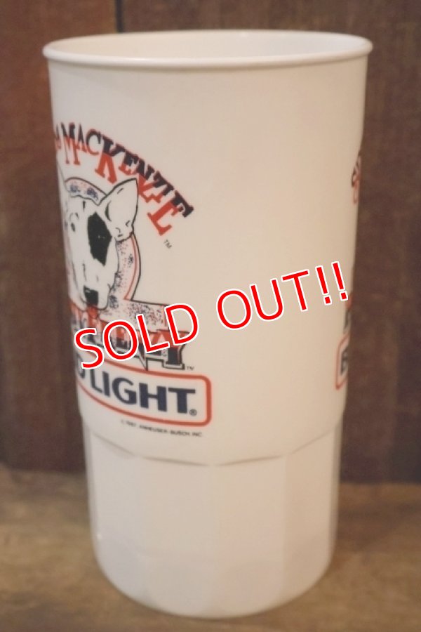 画像4: ct-260204-10 BUD LIGHT 1987 SPUDS MACKENZIE Plastic Mug