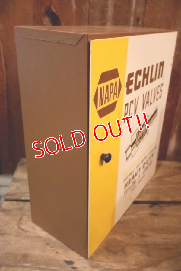 画像4: dp-260204-22 NAPA ECHLIN PCV VALVES 1960's Metal Cabinet