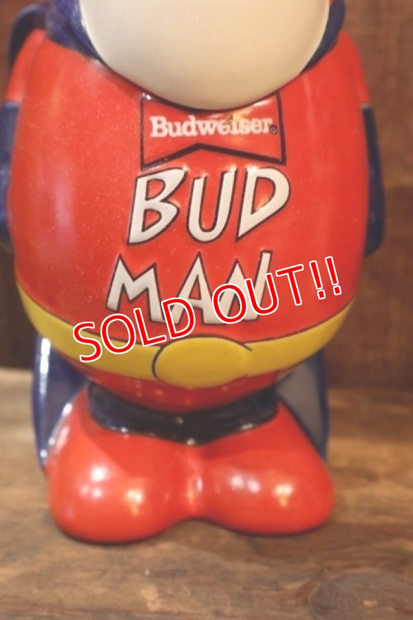 画像3: ct-260106-15 Budweiser / BUD MAN 1980's Ceramic Stein Beer Mug