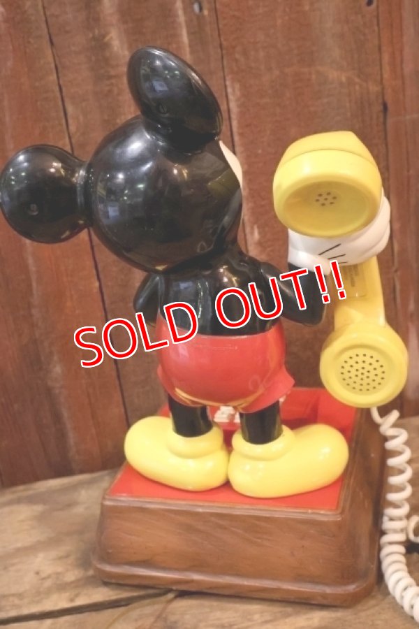 画像6: ct-260106-14 Mickey Mouse / 1970's Telephone