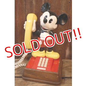 画像: ct-260106-14 Mickey Mouse / 1970's Telephone