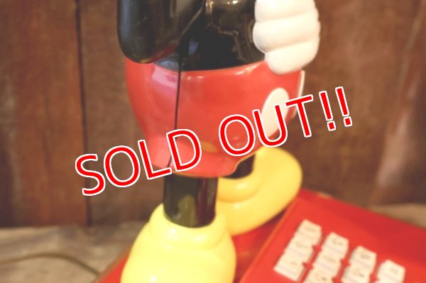 画像13: ct-260106-14 Mickey Mouse / 1970's Telephone