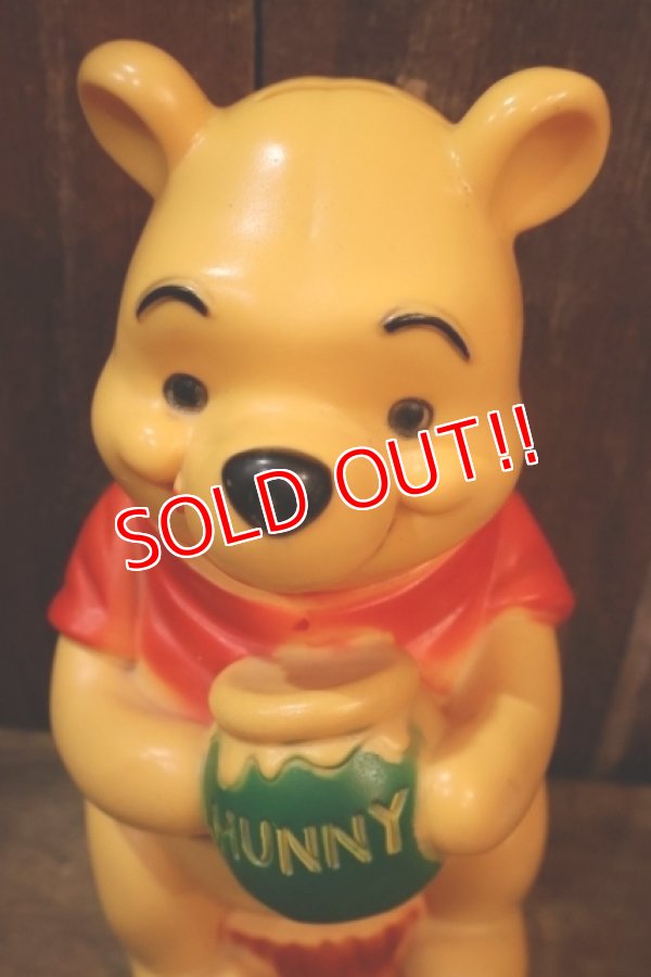 画像3: ct-251105-60 Winnie the Pooh / PLAY PAL PLASTIC 1970's Plastic Coin Bank