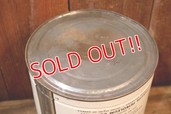 画像7: dp-260204-92 PHILLIPS 66 SIXTY-SIX MOTOR OIL ONE U.S. GALLON CAN