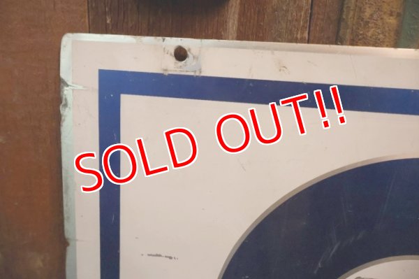 画像9: dp-260204-46 Delco 1960's W-sided Metal Sign