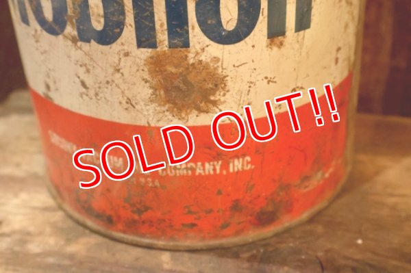 画像7: dp-260204-71 Mobil Mobiloil 1940's-1950's 5 U.S. QUARTS CAN