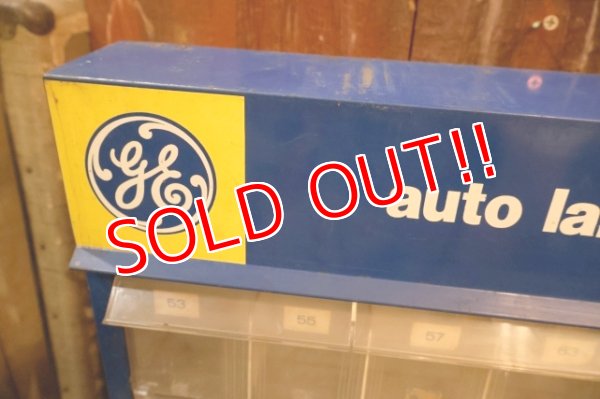画像2: dp-260204-21 GENERAL ELECTRIC / auto lamp bulbs Metal Cabinet