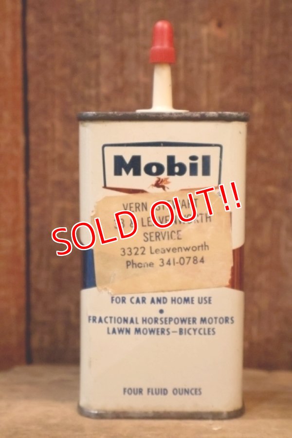 画像1: dp-260204-81 Mobil Handy Oil 4 FL. OZ. CAN