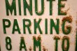 画像3: dp-260204-08 15 MINUTE PARKING STEEL EMBOSSED STREET ROAD SIGN