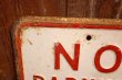 画像2: dp-260204-08 NO PARKING HERE TO CORNER STEEL EMBOSSED STREET ROAD SIGN