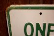 画像2: dp-260204-08 ONE HOUR PARKING STEEL EMBOSSED STREET ROAD SIGN
