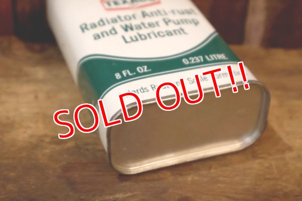 画像6: dp-260204-95 TEXACO Radiator Anti-Rust and Water Pump Lubricant 1960's 8 FL.OZ. CAN