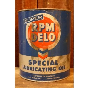 画像: dp-260204-37 SUPER RPM DELO SPECIAL LUBRICANTING OIL ONE U.S. GALLON CAN