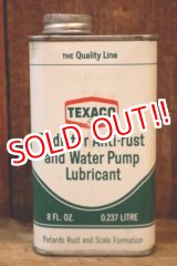 画像: dp-260204-95 TEXACO Radiator Anti-Rust and Water Pump Lubricant 1960's 8 FL.OZ. CAN