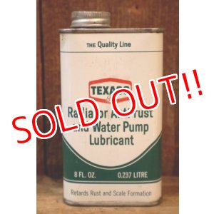 画像: dp-260204-95 TEXACO Radiator Anti-Rust and Water Pump Lubricant 1960's 8 FL.OZ. CAN
