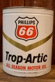 画像1: dp-260204-36 PHILLIPS 66 Trop-Artic ALL SEASON MOTOR OIL ONE U.S. GALLON CAN