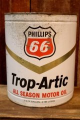 画像: dp-260204-36 PHILLIPS 66 Trop-Artic ALL SEASON MOTOR OIL ONE U.S. GALLON CAN