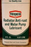 画像2: dp-260204-95 TEXACO Radiator Anti-Rust and Water Pump Lubricant 1960's 8 FL.OZ. CAN