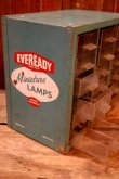 画像3: dp-260204-54 EVEREADY / 1950's-1960's Miniature LAMPS Metal Cabinet