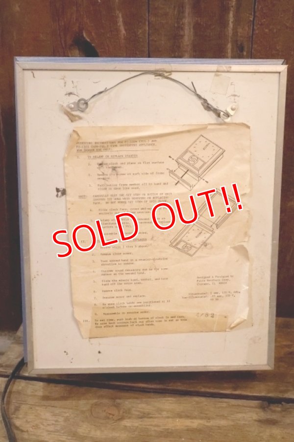 画像15: dp-260204-04 PEPSI 1970's-1980's Lighted Wall Clock