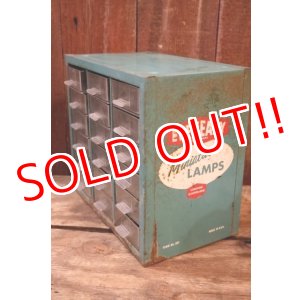 画像: dp-260204-54 EVEREADY / 1950's-1960's Miniature LAMPS Metal Cabinet