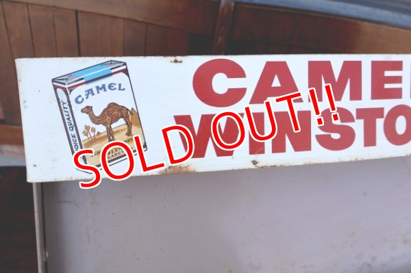 画像2: dp-260204-27 CAMEL WINSTON 1960's Metal Store Display Rack