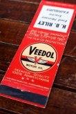 画像2: dp-260204-120 VEEDOL MOTOR OIL 1940's-1950's MATCH BOOK