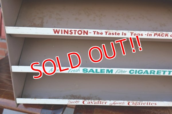 画像6: dp-260204-27 CAMEL WINSTON 1960's Metal Store Display Rack