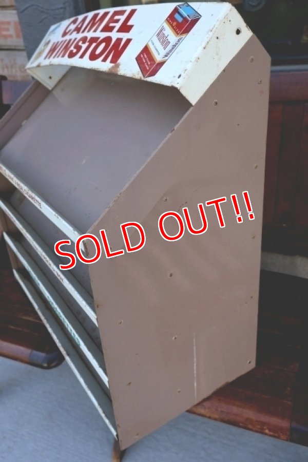 画像8: dp-260204-27 CAMEL WINSTON 1960's Metal Store Display Rack