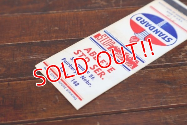 画像3: dp-260204-120 STANDARD OIL 1940's-1950's Matchbook